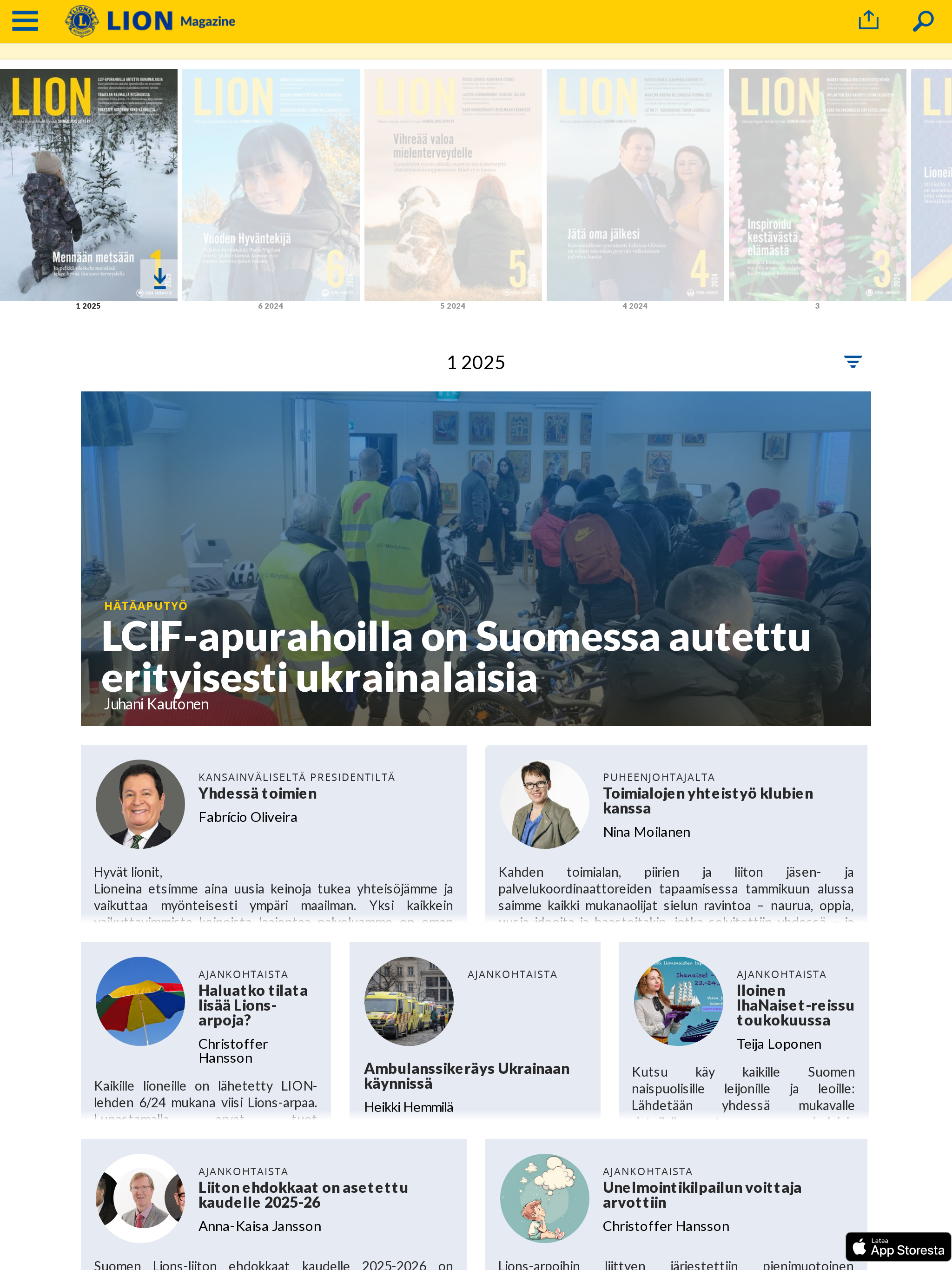 LION Magazine Suomi