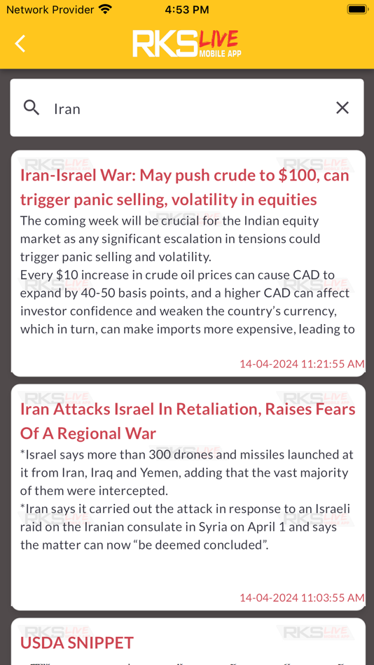 #4. RKS Live (iOS) 来自: Vikas Mishra