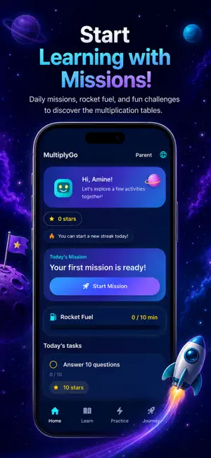 MultiplyGo: Times Tables Math screenshot 1