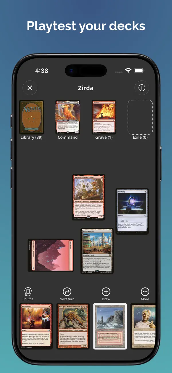 Screenshot #2 pour Cascade: MTG Card Manager