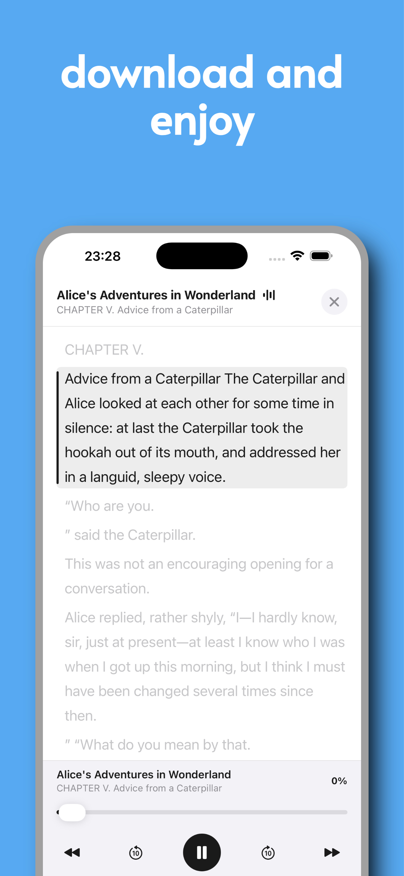 Booklet - Offline eBook Audio