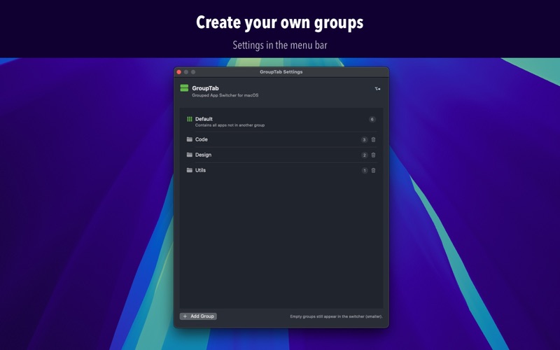 App screenshot
