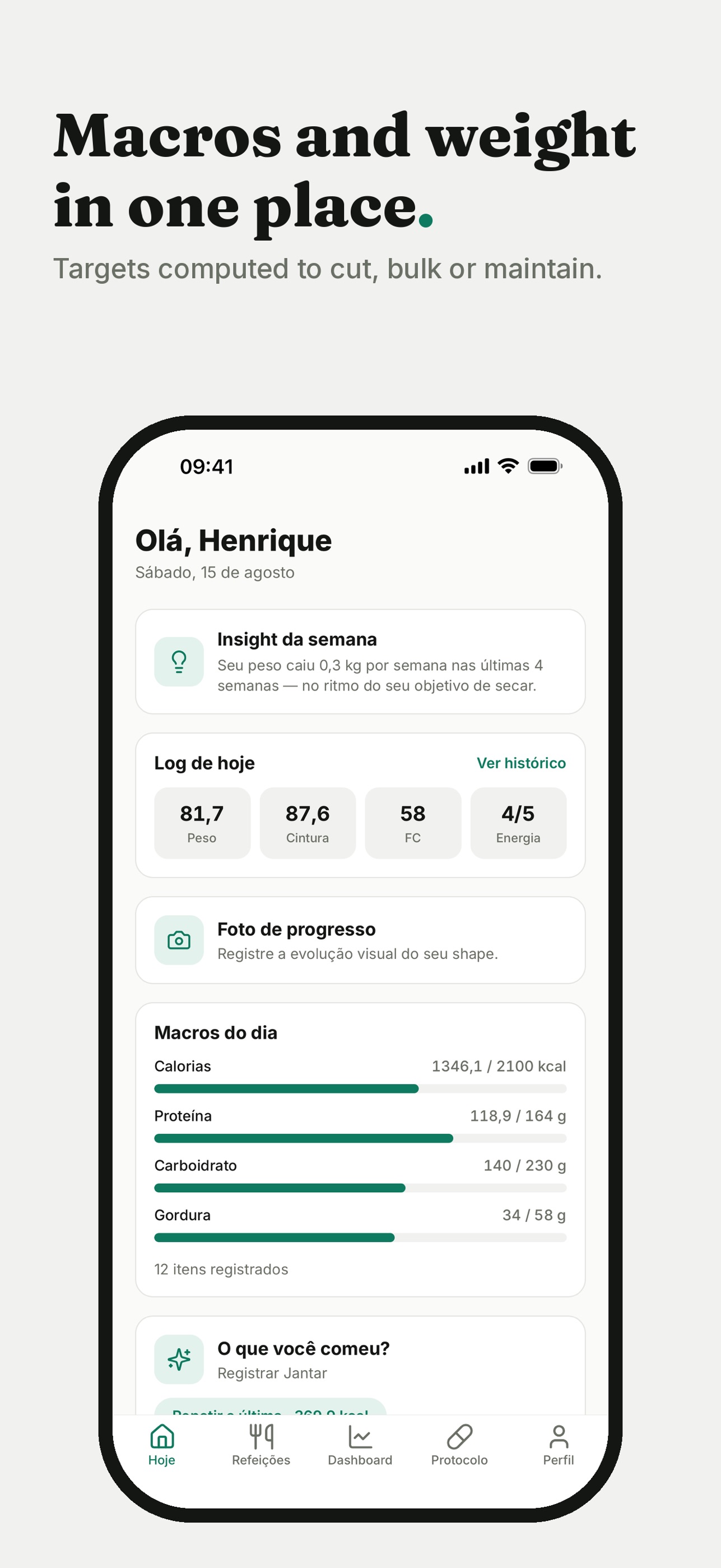 Screenshot 3 of Kompo: AI Calorie Tracker