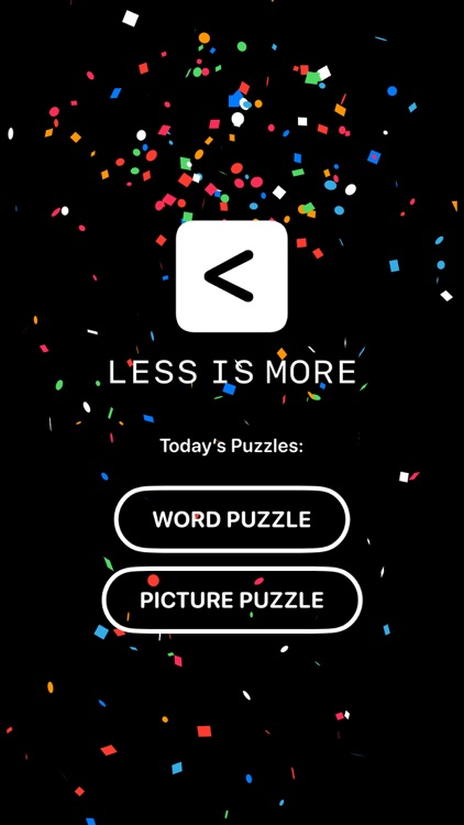 Less is More: Daily Puzzles