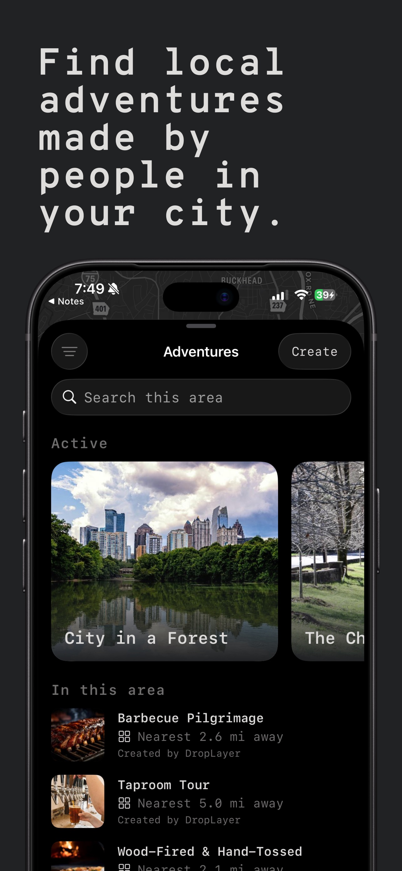 Screenshot 3 of DropLayer: Go out and drop in