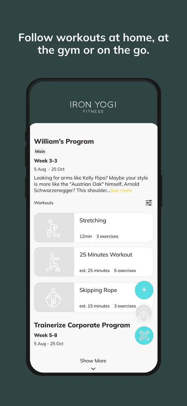 Screenshot #3 pour Iron Yogi Fitness