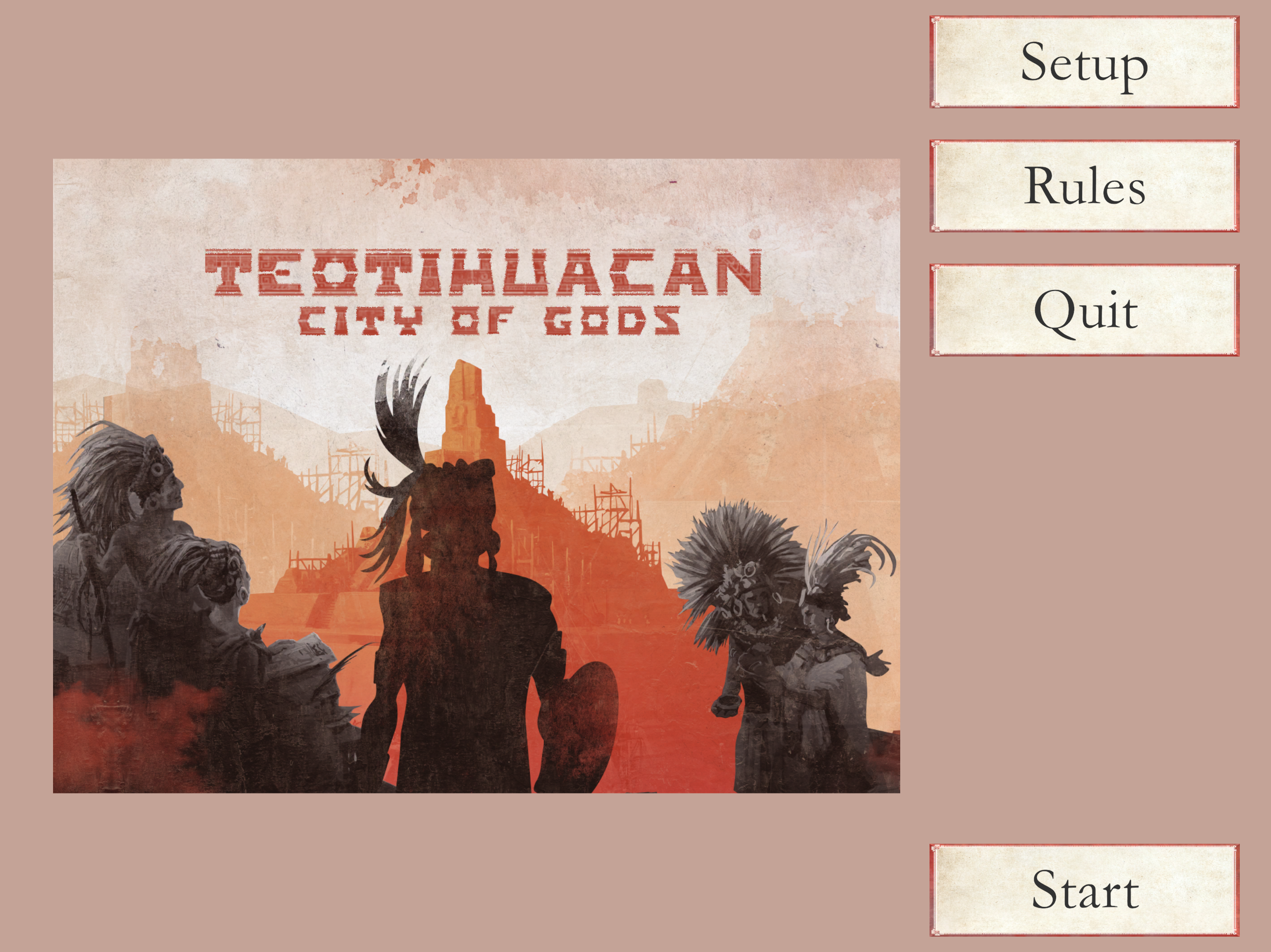 Teotihuacan - The board game