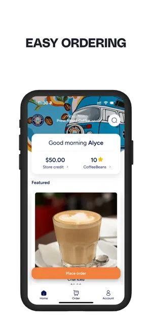 Press Ahead Coffee screenshot 1