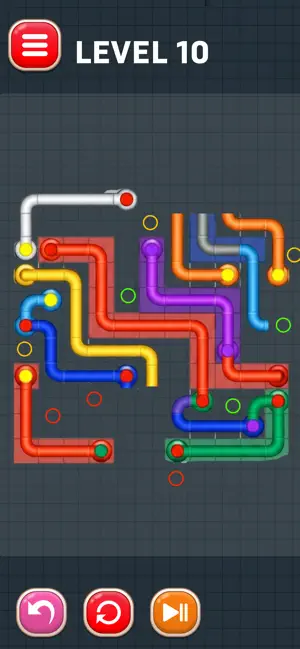 Line Pipe Flow Puzzle Games screenshot 3