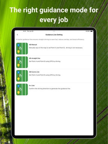 Tractor GPS : Field Navigator iPad screenshot