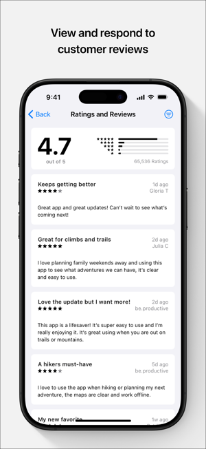 ‎App Store Connect Screenshot