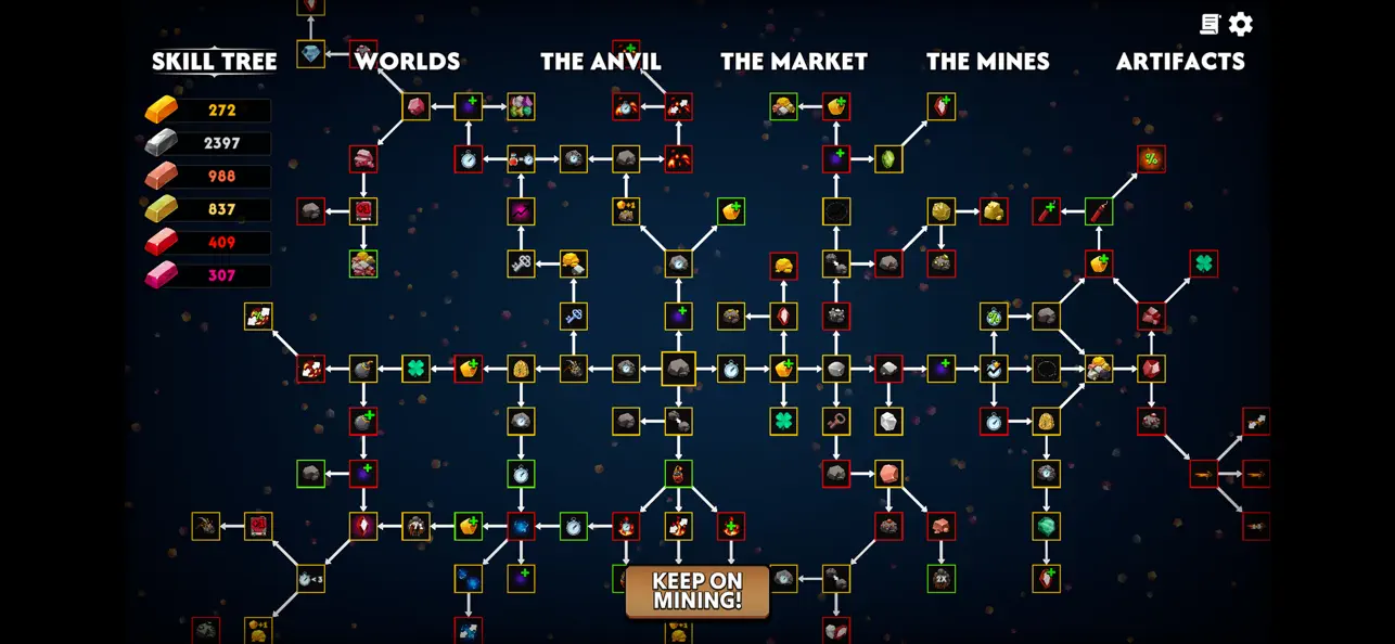 Screenshot #2 pour Keep on Mining! - Worlds