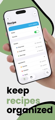 Booboo Bites: Meal Planner iPhone screenshot
