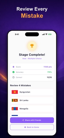 FlagWhiz: World Flag Quiz Screenshot 2 of 5