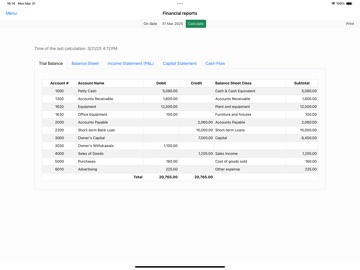 Nano Balance Sheet App Store preview screenshot 12