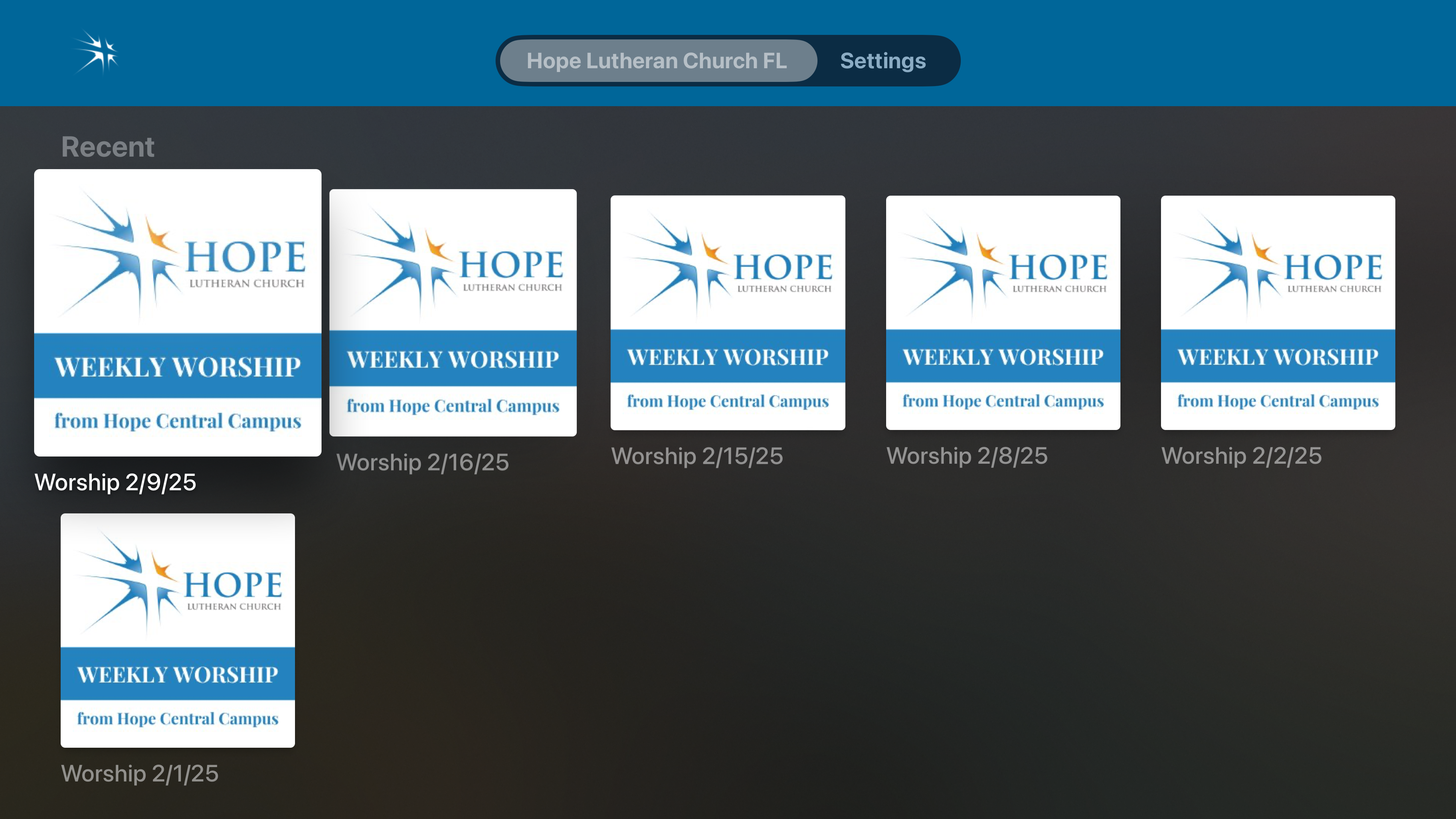 Hope Lutheran Church FL screenshot 7