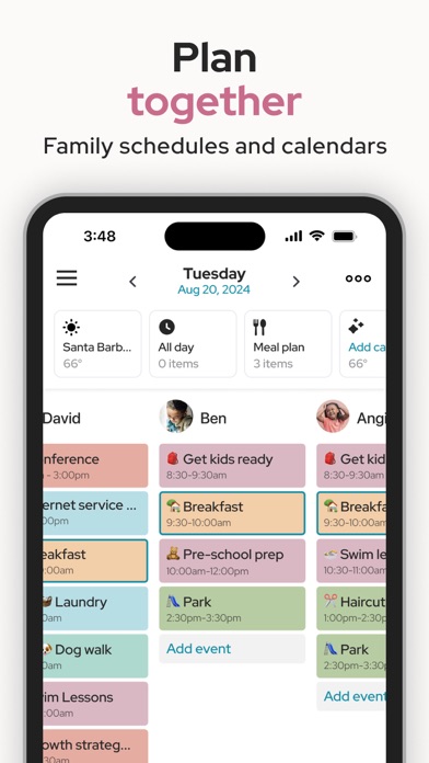 Maple: Family Organizer Screenshot
