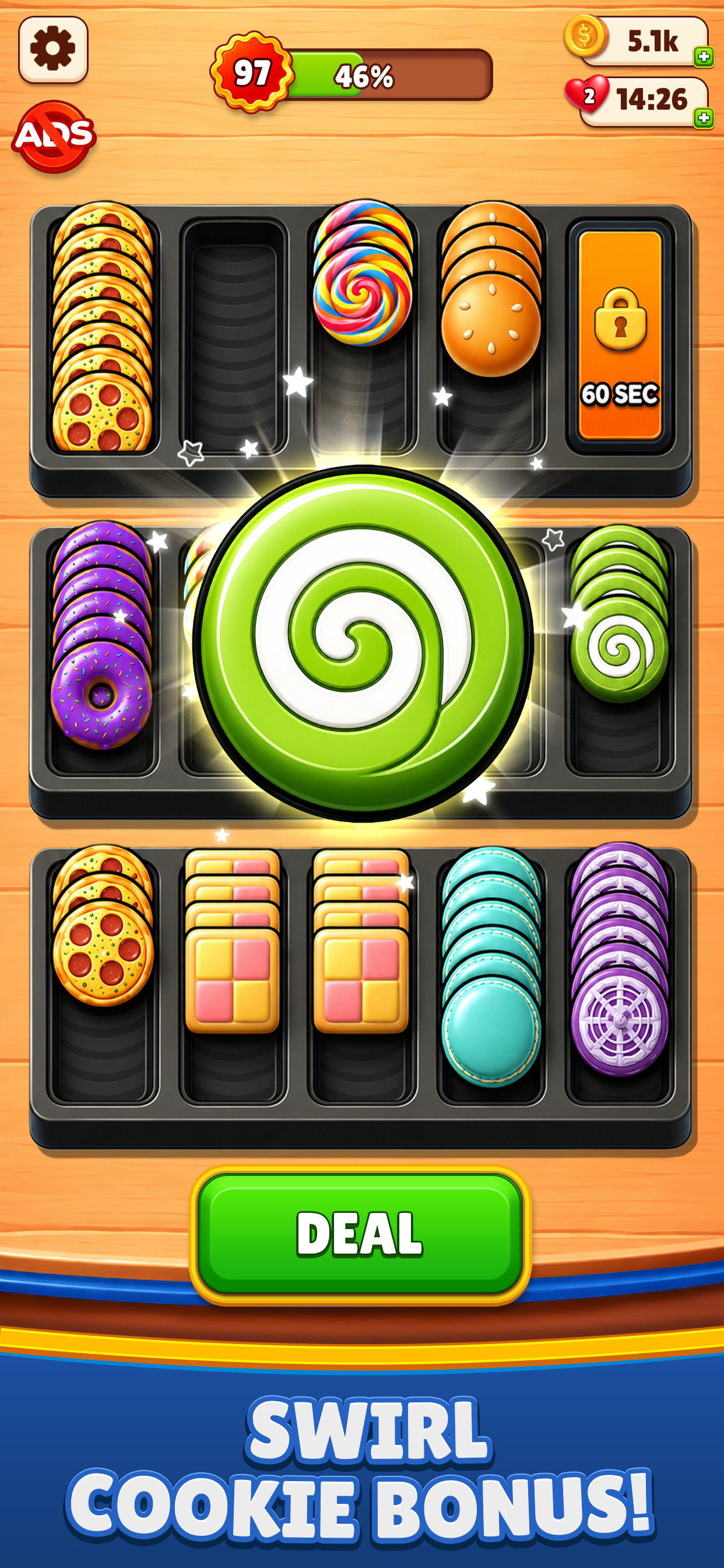 Bake Sort: Organize Food Items