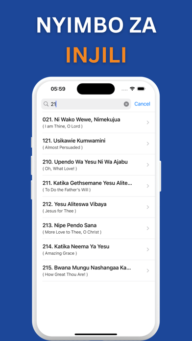 Nyimbo Za Injili Screenshot