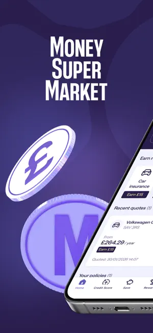 MoneySuperMarket iPhone screenshot 1