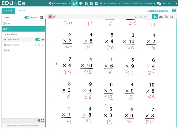 EDUAC Web screenshot-3