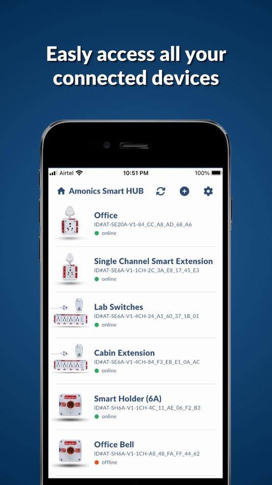 #2. Amonics Smart Hub (iOS) By: Aman Singhal