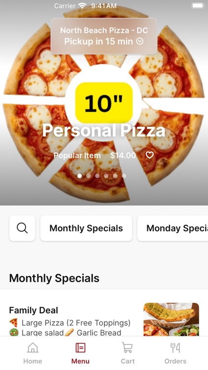 North Beach Pizza To Go