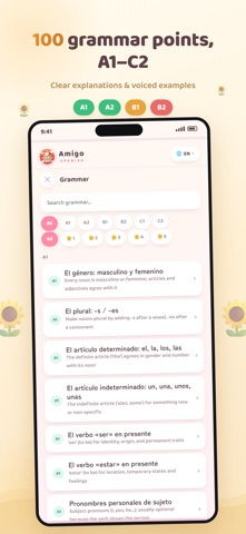 Amigo: Learn Spanish CEFR Screenshot 5 of 8