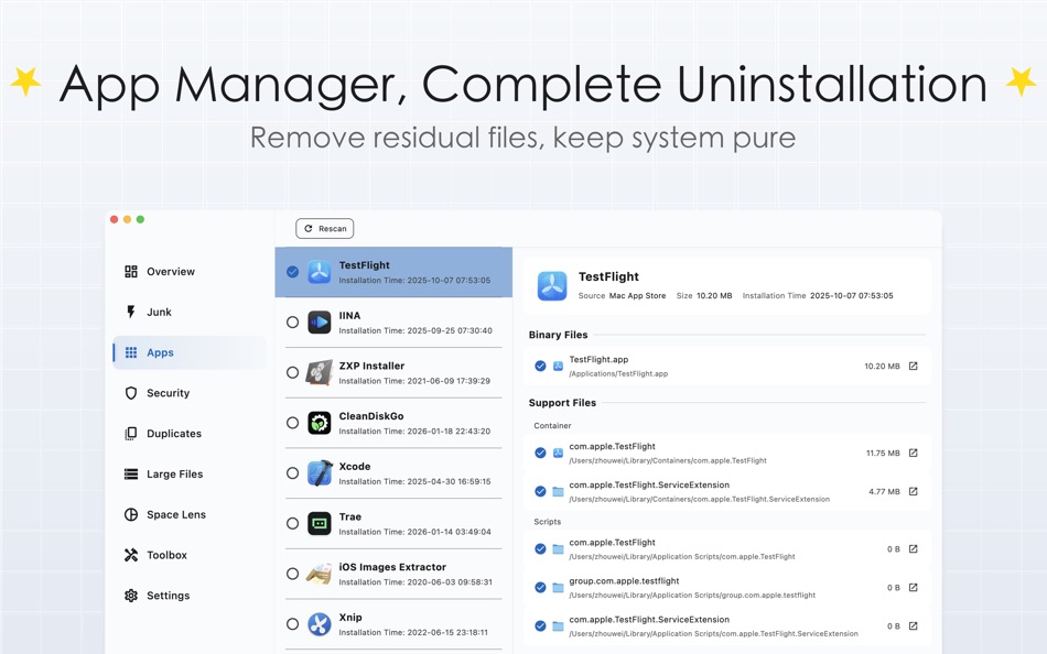 #2. CleanDiskGo (macOS) 由: Shanghai Jingxu Technology Co., LTD