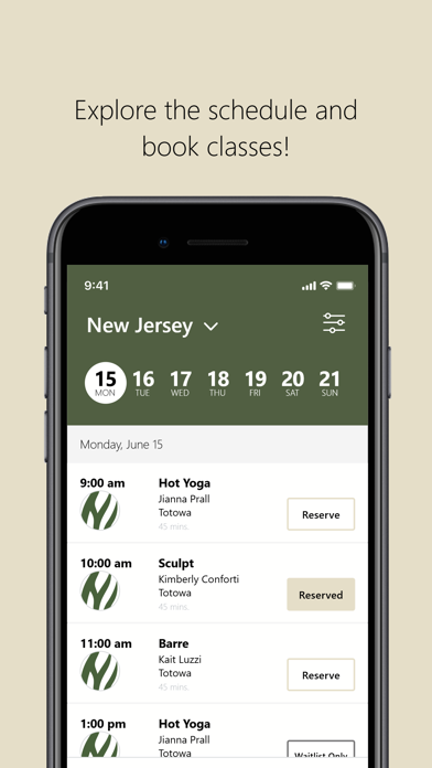 Hotform Fitness iPhone screenshot 3 - Health & Fitness app