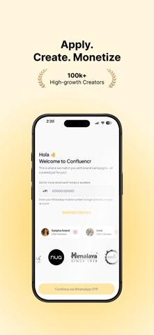 Confluencr Screenshot 1 of 5