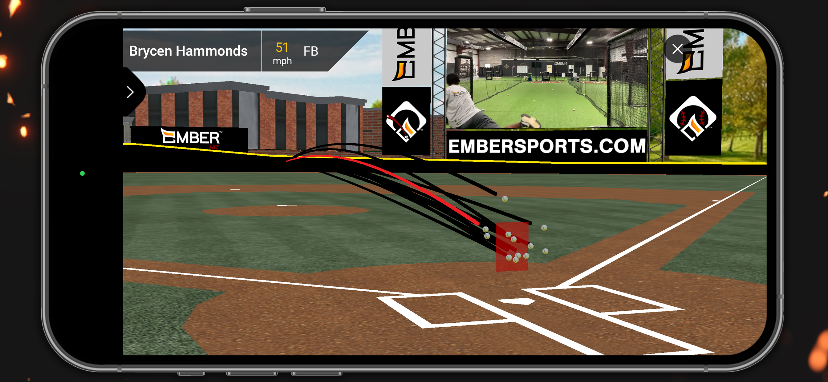 Ember Pitching Analyzer
