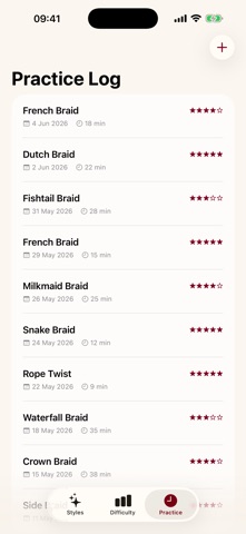 Marten Braid Tutor iPhone screenshot
