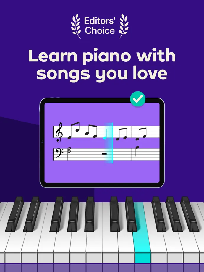 Simply Piano iPad screenshot 1
