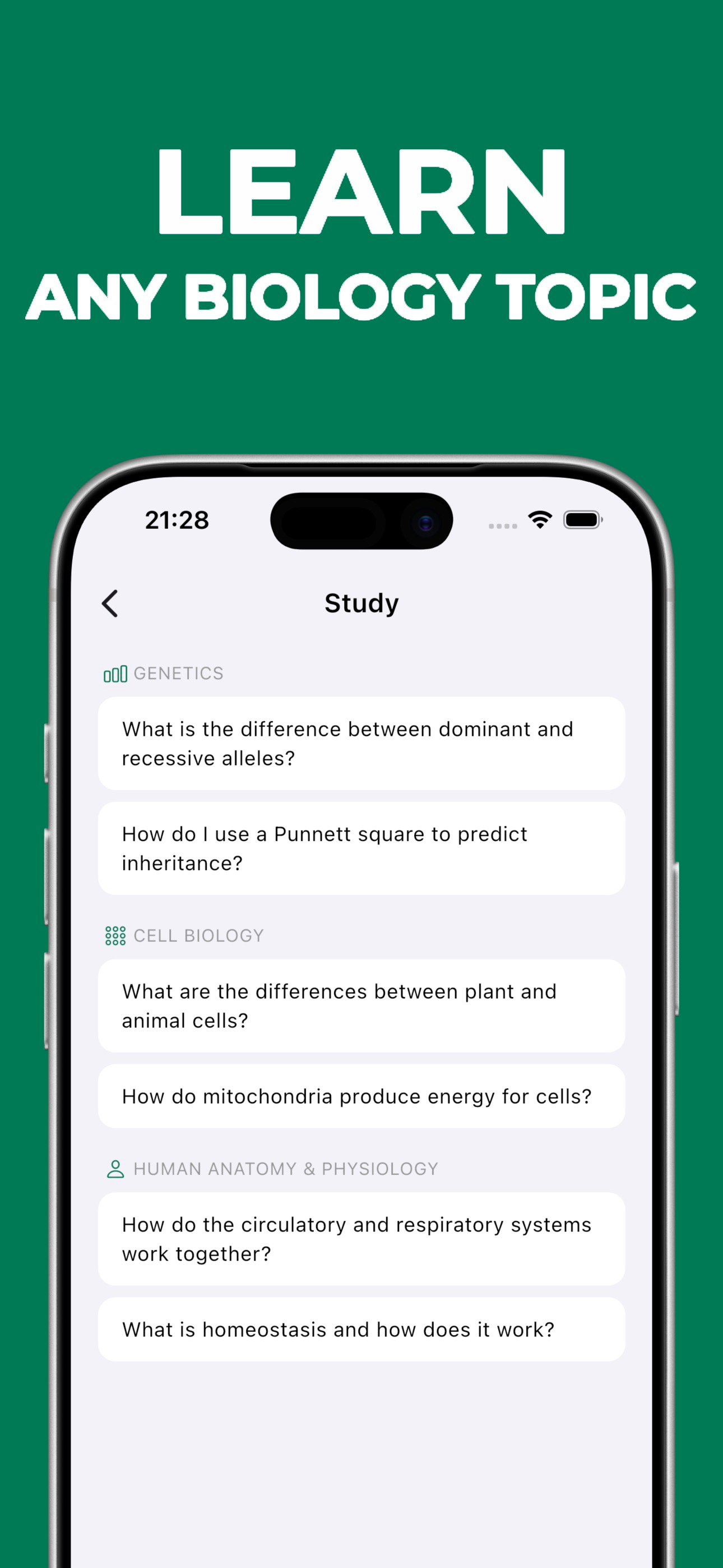 Biology Solver: BioFella screenshot 3