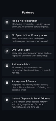 RyzenMail iPhone screenshot