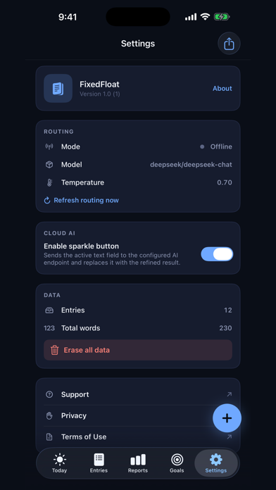 FixedFloat Lite Screenshot 5 of 5