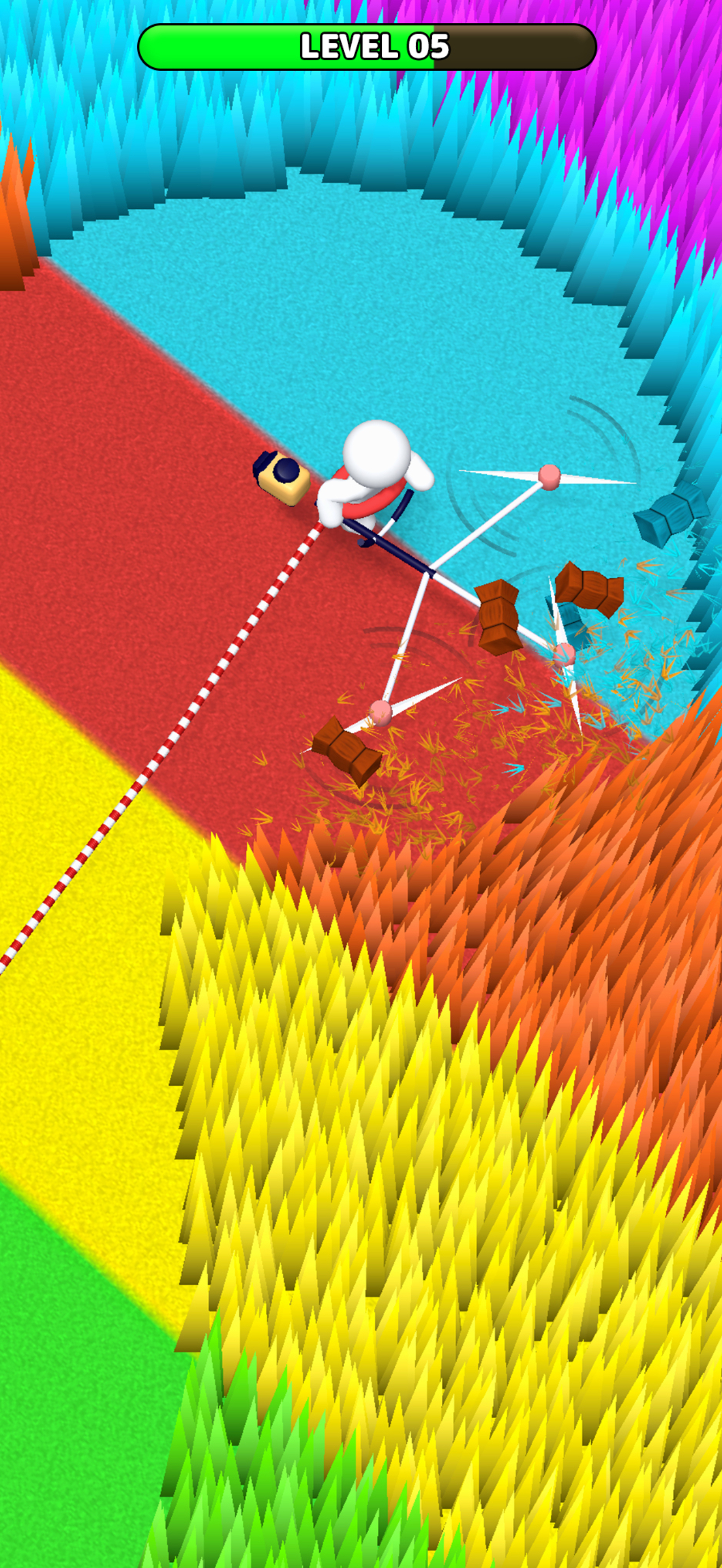 Lawn Mower - Cutting Grass