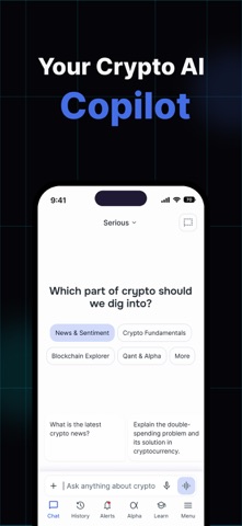 Chatoshi Crypto AI Chatbot Screenshot 1 of 7