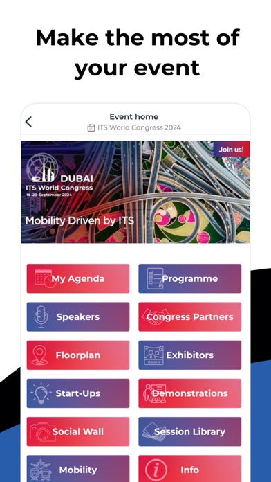 ITS World Congress Screenshot