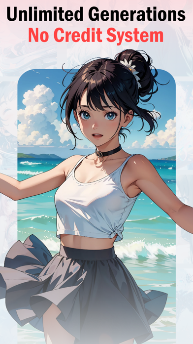 Sekai AI Anime Art Generator Screenshot