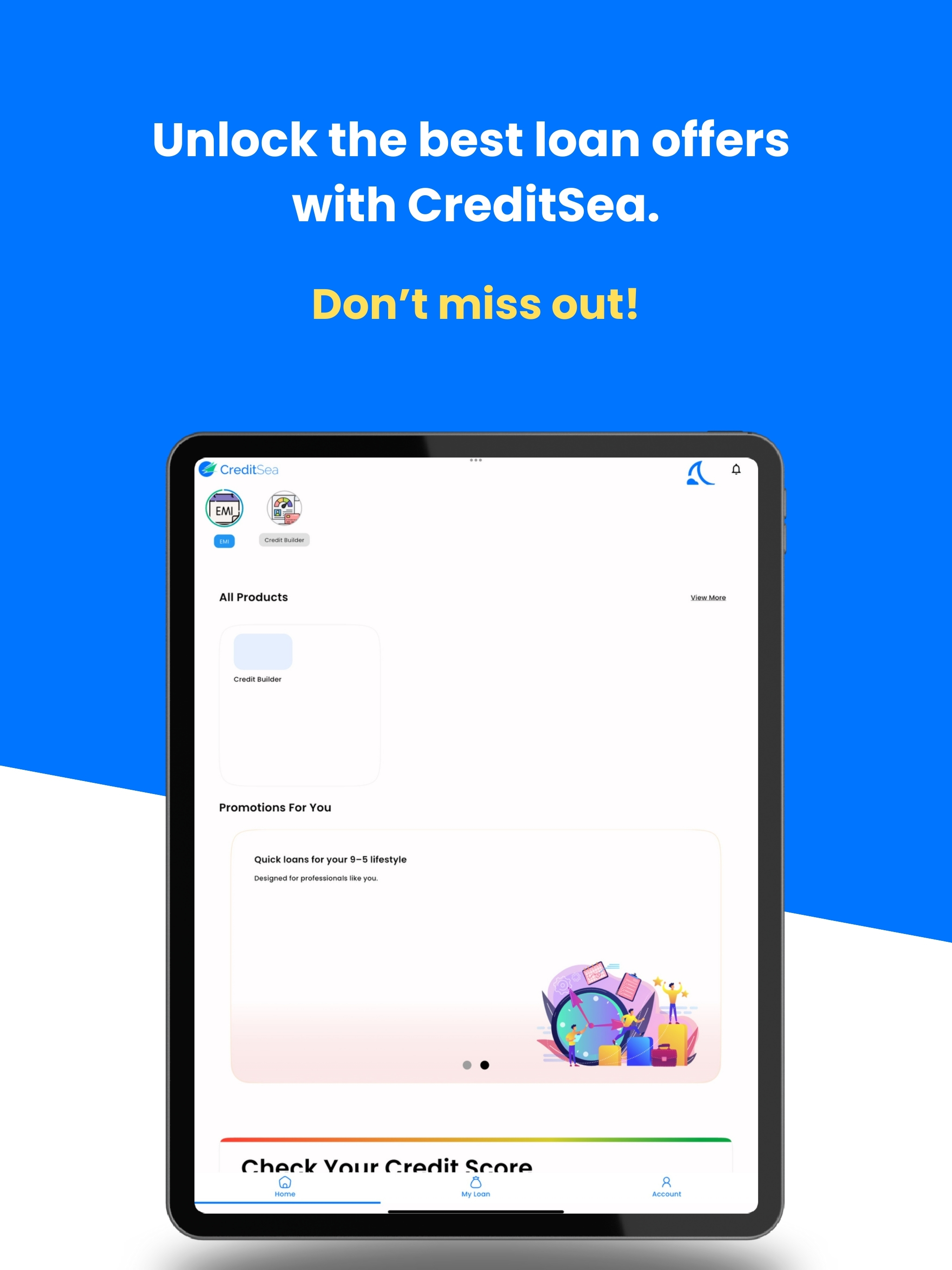 CreditSea: Personal Loan App