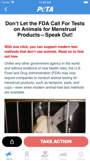 PETA: Saving Animals Made Easy screenshot 2
