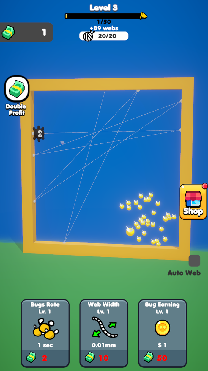 Idle Spider Web