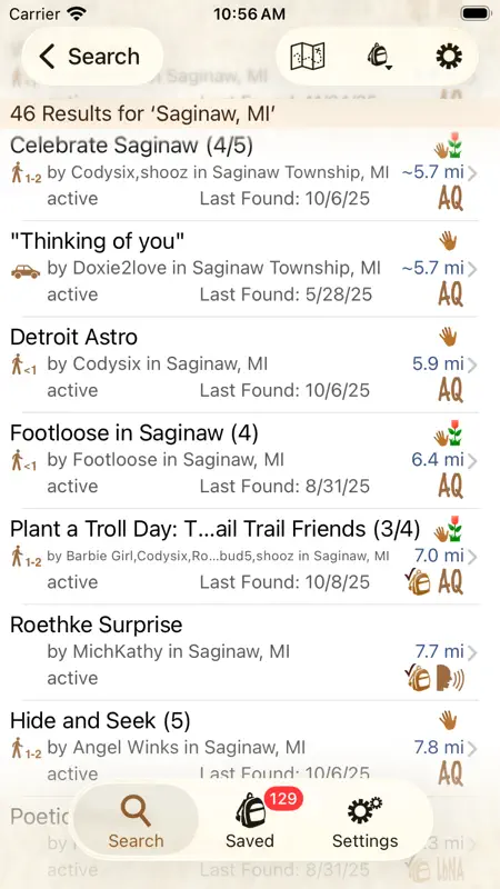 Clue Tracker for Letterboxing screenshot 3 of 8