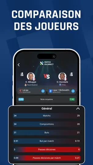 Capture d'écran de Match En Direct - Live Score sur iPhone 5
