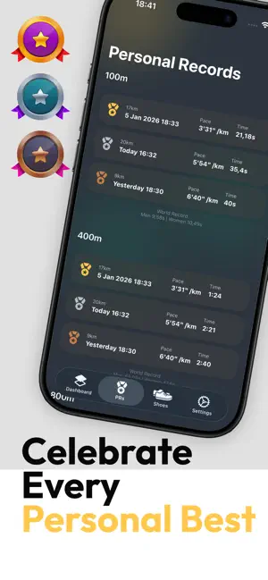 Run Stats: Running App screenshot 2