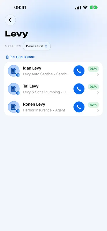 Contacts-Pro: Call by Voice screenshot 3 of 9