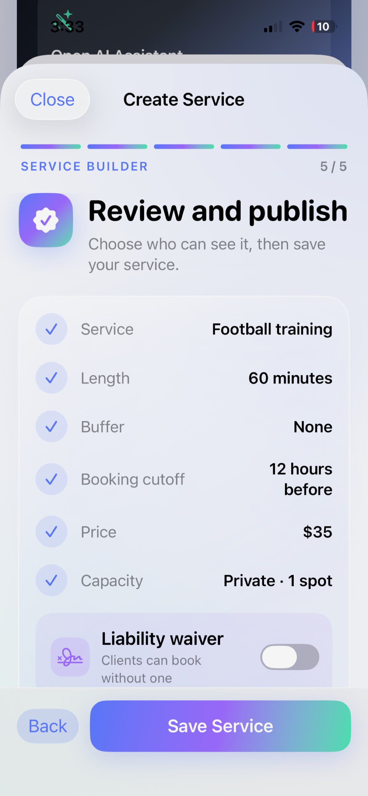 SessionGo screenshot 7