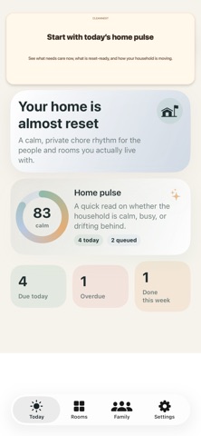 CleanNest Chore Planner Screenshot 1 of 10